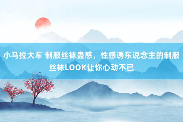 小马拉大车 制服丝袜蛊惑，性感诱东说念主的制服丝袜LOOK让你心动不已